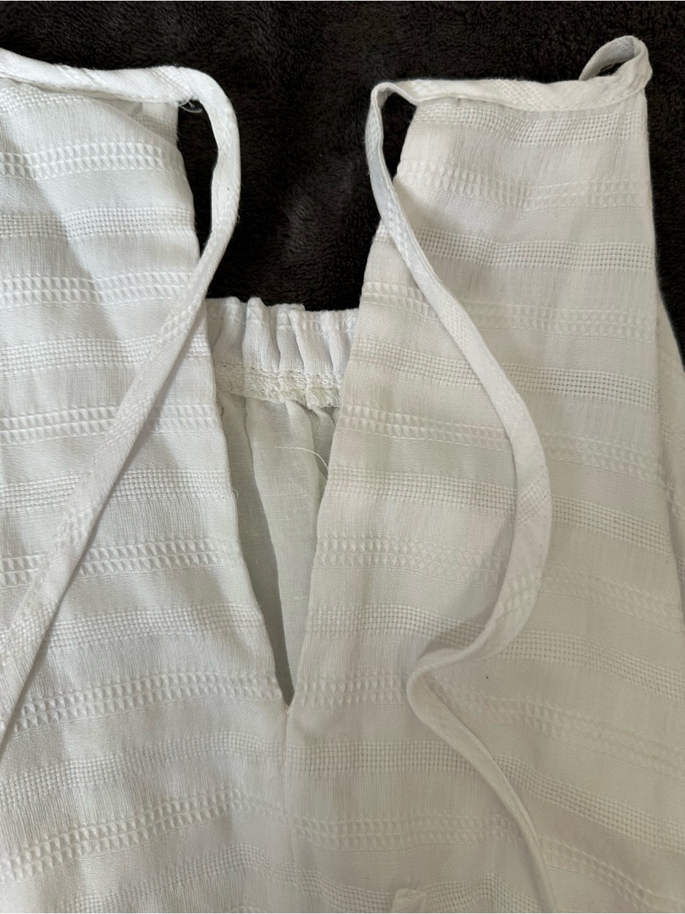 New York &‎ Company Cream Halter Tie-Back Maxi Dress A3-024 - Picture 10 of 15